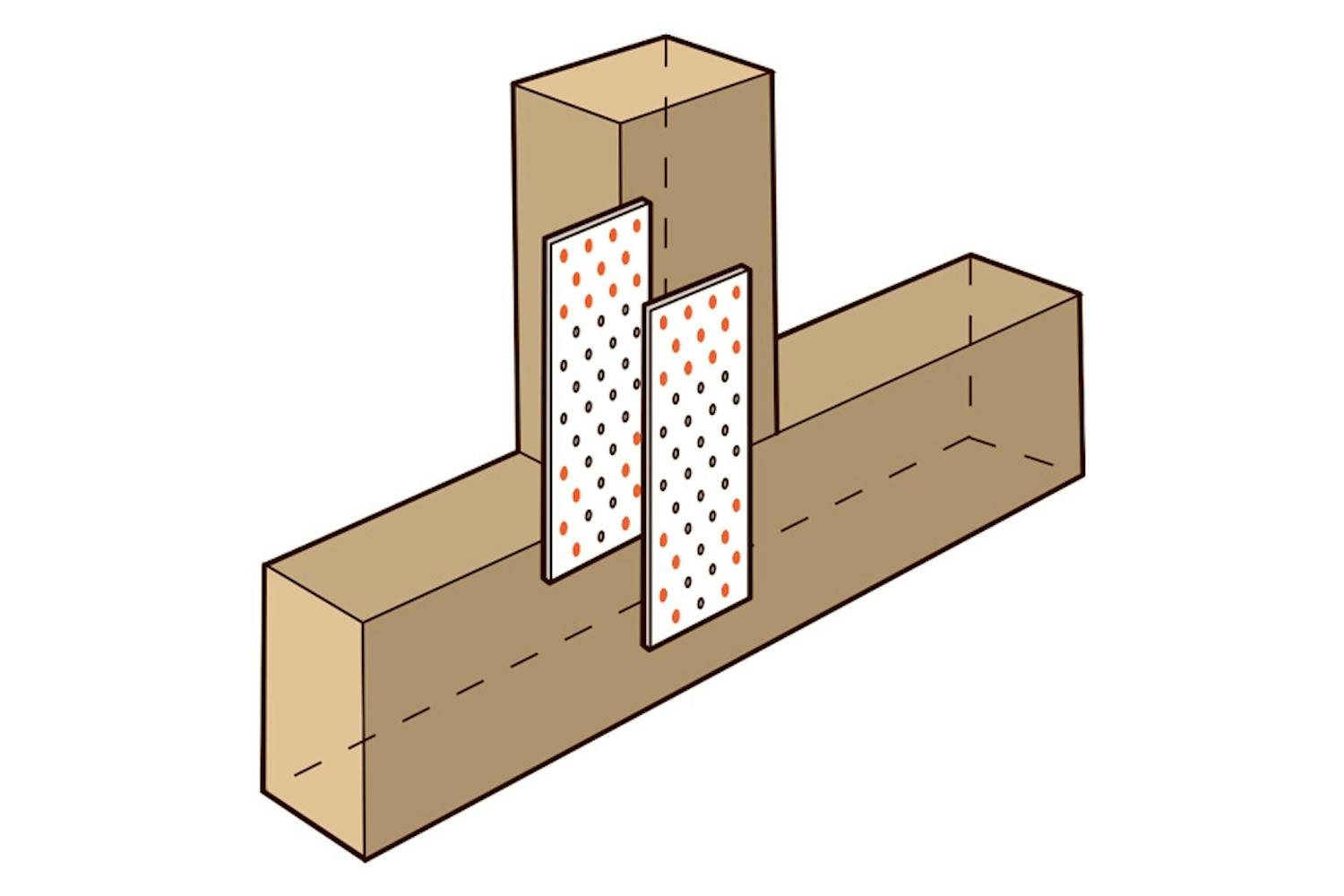 Hålplattorna blir starkare två och två Hålplattorna blir starkare två och två